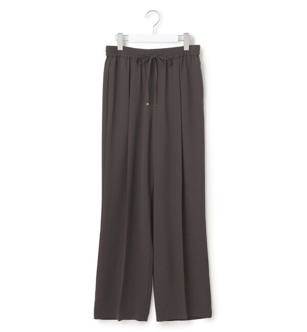 23区「【Oggi掲載/接触冷感/UVカット/吸水速乾】ストレッチジョーゼット ワイド パンツ」|その他|