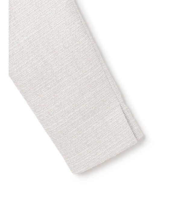 23区「【セットアップ対応】ライトシャインツイード ノーカラージャケット」|ノーカラージャケット|