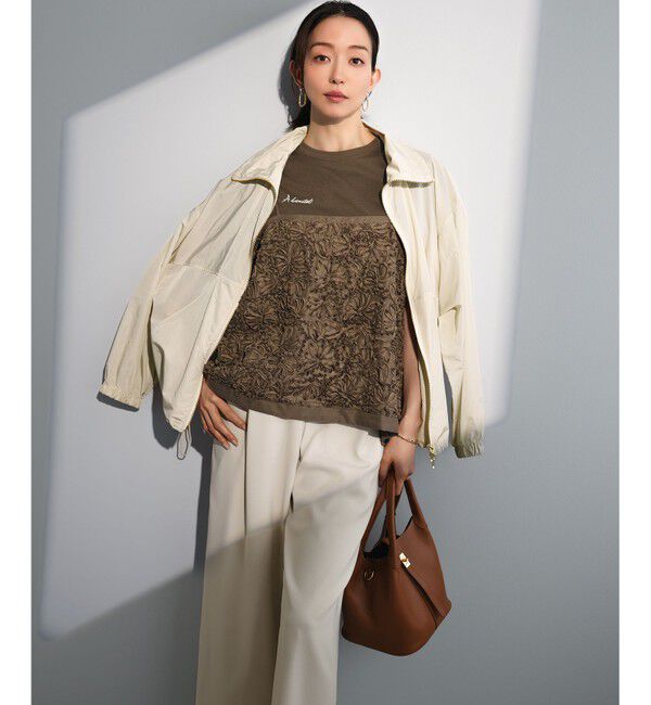 23区「【WEB&一部店舗限定】ストレッチジョーゼット ワイドパンツ」|その他|