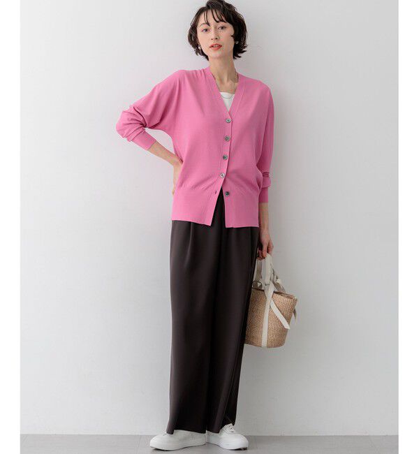 23区「【WEB&一部店舗限定】ストレッチジョーゼット ワイドパンツ」|その他|