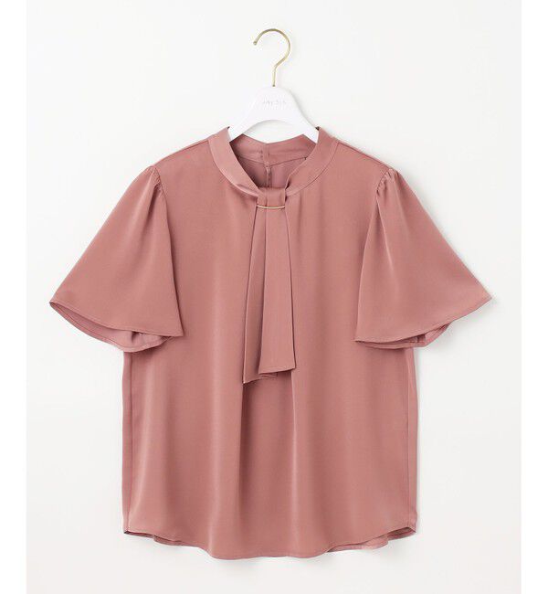 ANY SIS「【洗える】4WAY半袖 ボウブラウス」|シャツ・ブラウス|