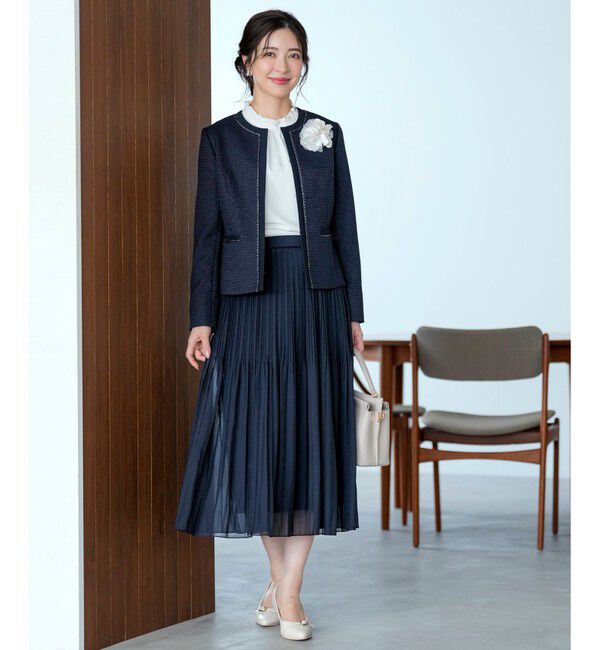 ANY SIS「フリルネックスタンド ブラウス」|シャツ・ブラウス|