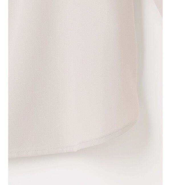 ANY SIS「フロントタックバイカラー ブラウス」|シャツ・ブラウス|