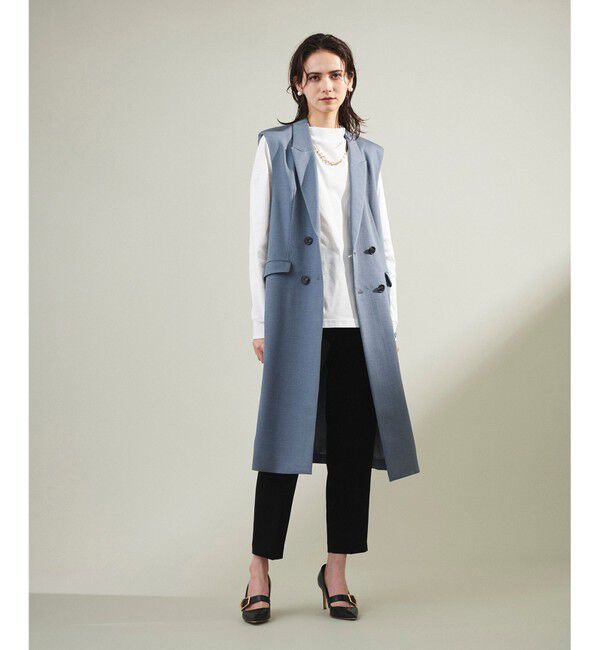 Grace Class「テーラードロングジレコート」|ベスト・ジレ|