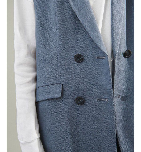 Grace Class「テーラードロングジレコート」|ベスト・ジレ|