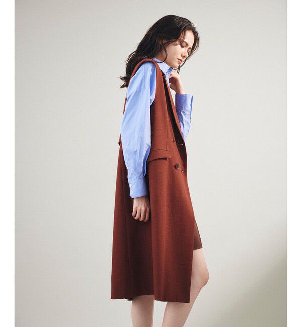 Grace Class「テーラードロングジレコート」|ベスト・ジレ|