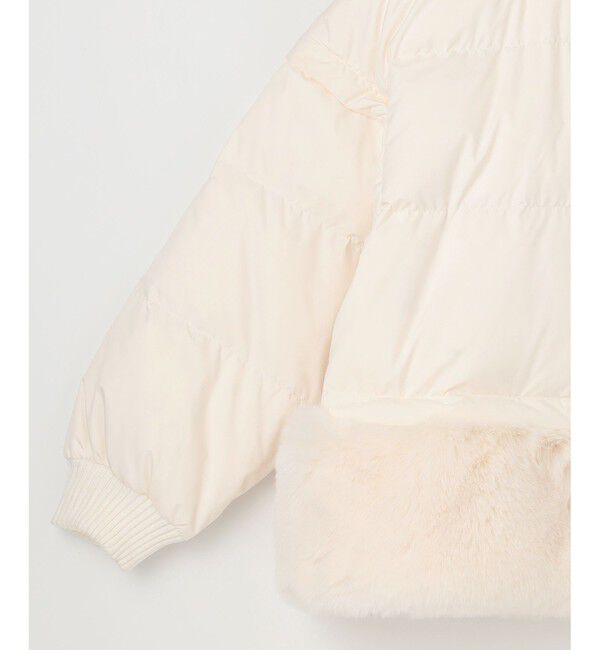 Diagram「ヘムファーショートダウンジャケット」|ダウン|