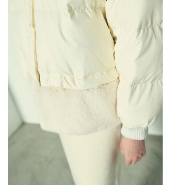 Diagram「ヘムファーショートダウンジャケット」|ダウン|