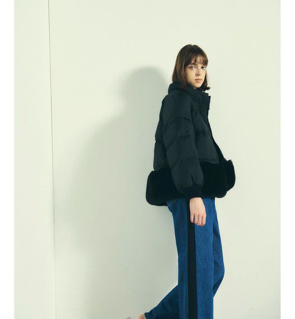 Diagram「ヘムファーショートダウンジャケット」|ダウン|