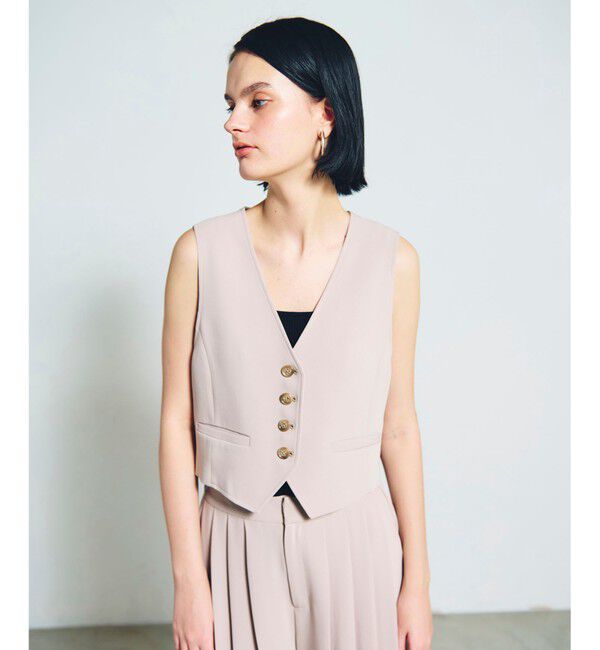 Grace Class「トリアセショートジレ」|ベスト・ジレ|