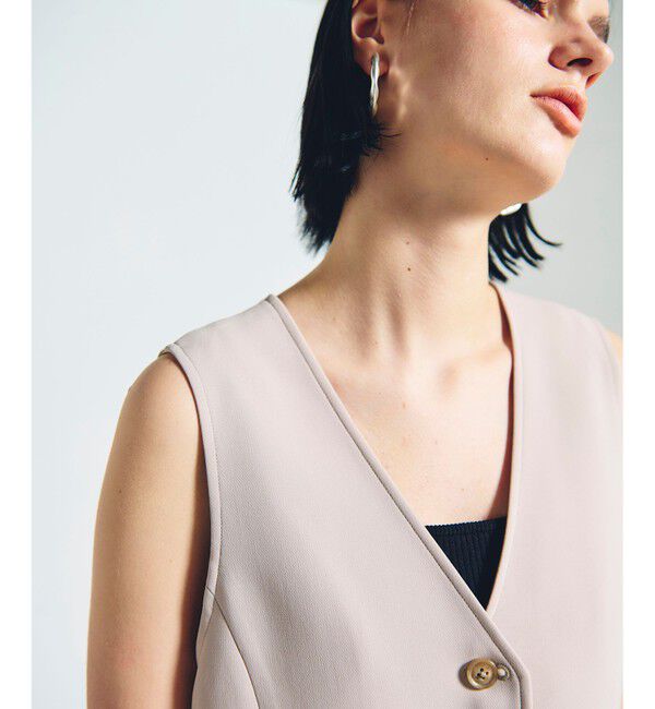 Grace Class「トリアセショートジレ」|ベスト・ジレ|