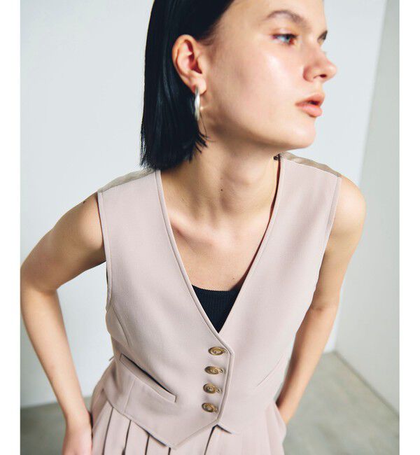 Grace Class「トリアセショートジレ」|ベスト・ジレ|