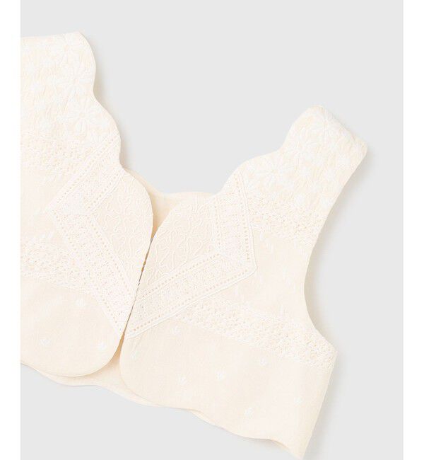 GRACE CONTINENTAL「エンブロイダリージレ」|ベスト・ジレ|