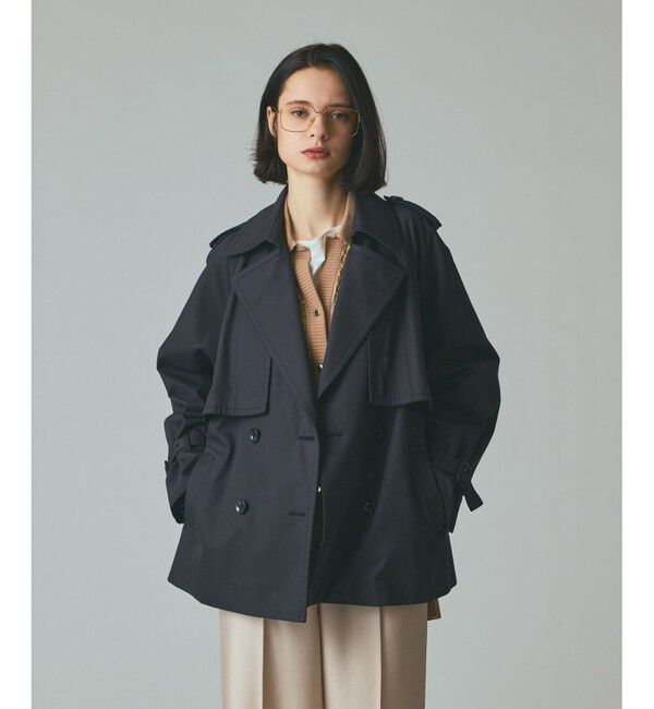 Grace Class「ケープショートトレンチコート」|トレンチコート|