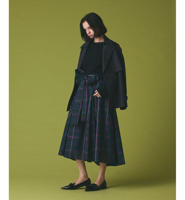 Grace Class「ケープショートトレンチコート」|トレンチコート|