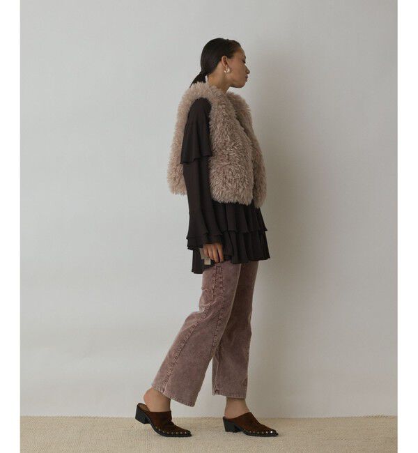 GRACE CONTINENTAL「ショ－トファ－ジレ」|その他|