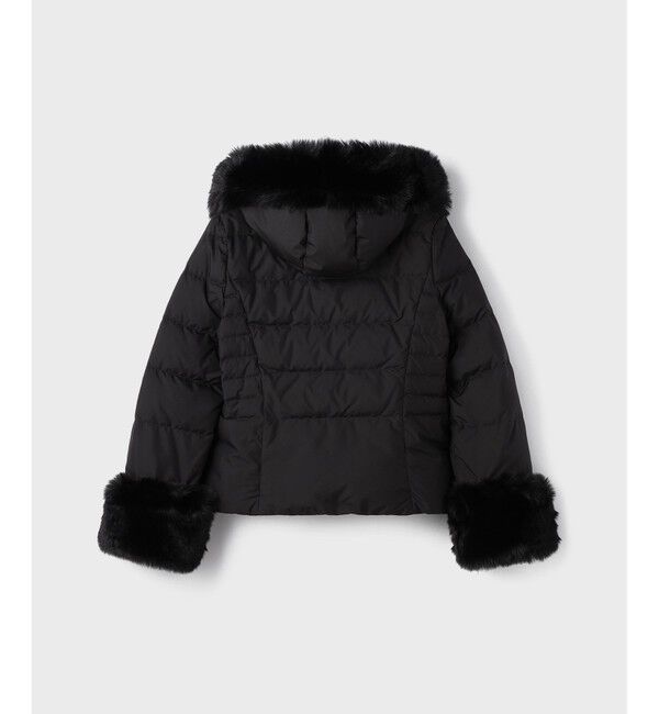 GRACE CONTINENTAL「エコファーショートダウンジャケット」|ダウン|