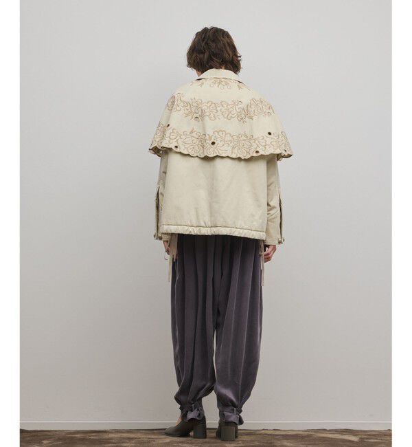 GRACE CONTINENTAL「ケープ付カバーオールジャケット」|その他|