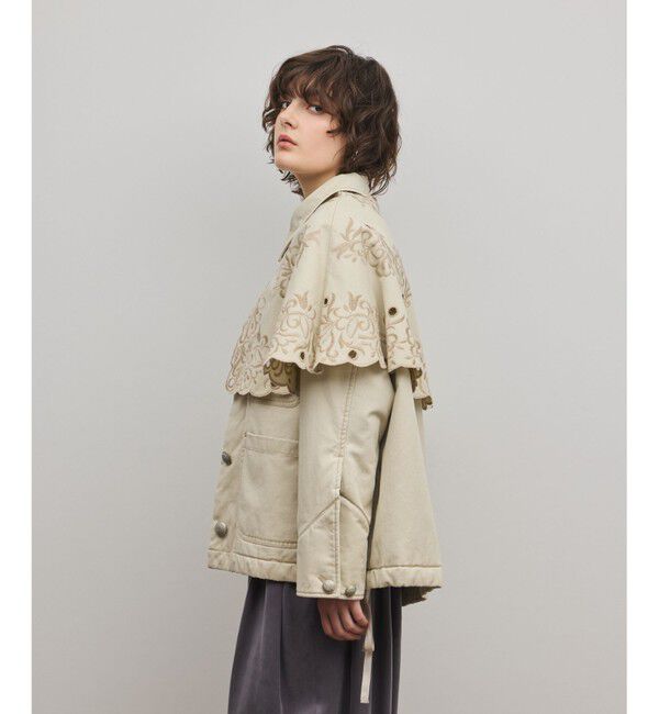 GRACE CONTINENTAL「ケープ付カバーオールジャケット」|その他|