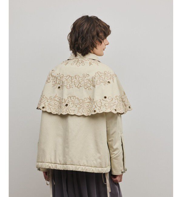 GRACE CONTINENTAL「ケープ付カバーオールジャケット」|その他|