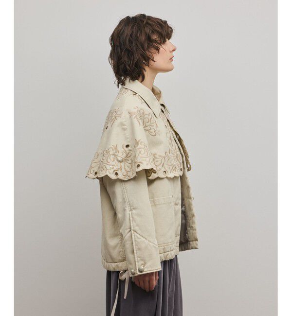 GRACE CONTINENTAL「ケープ付カバーオールジャケット」|その他|