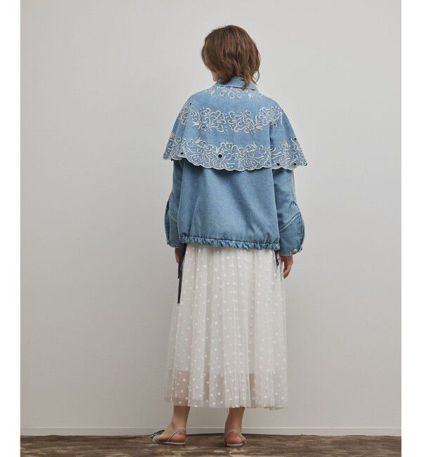 GRACE CONTINENTAL「ケープ付カバーオールジャケット」|その他|