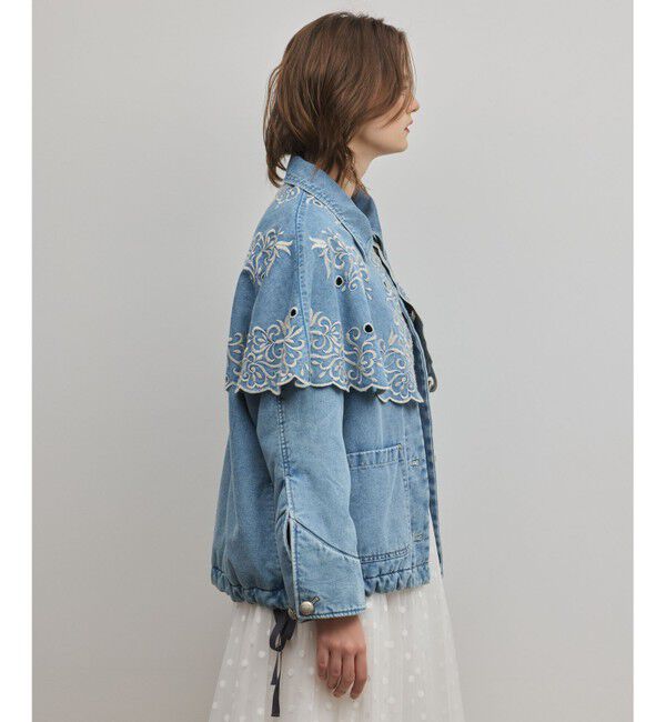 GRACE CONTINENTAL「ケープ付カバーオールジャケット」|その他|