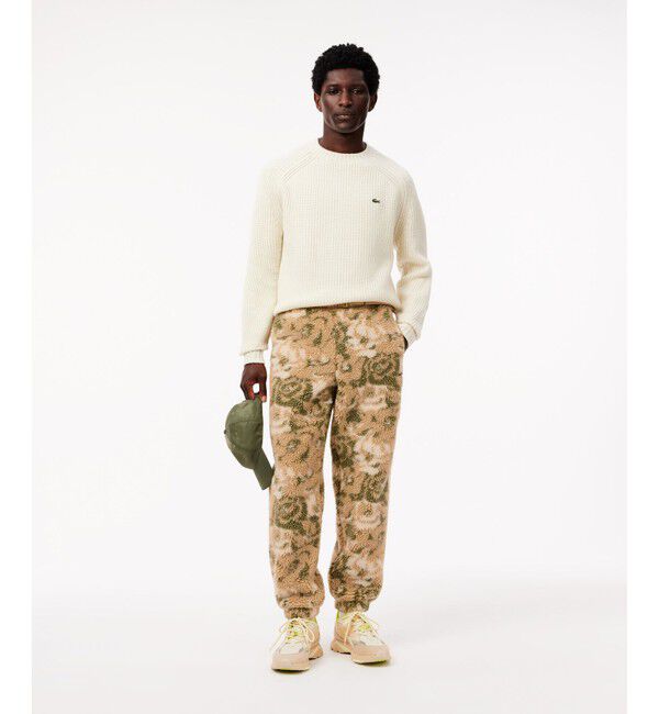 LACOSTE「フローラルボアフリースパンツ」|その他|