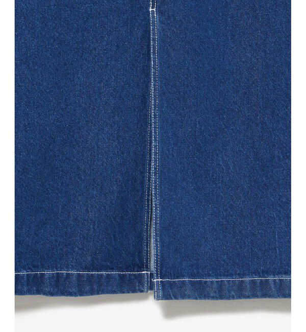 LACOSTE「プレーンデニムマキシ丈スカート」|スカート|