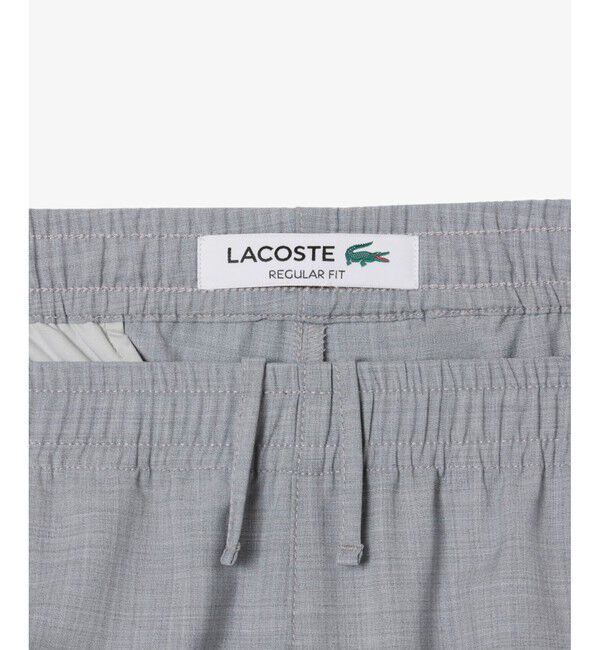 LACOSTE「ウールフランネルチノパンツ」|チノ|