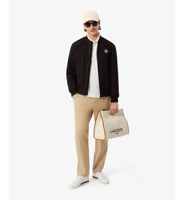 LACOSTE「4WAYストレッチ撥水チノパンツ」|チノ|