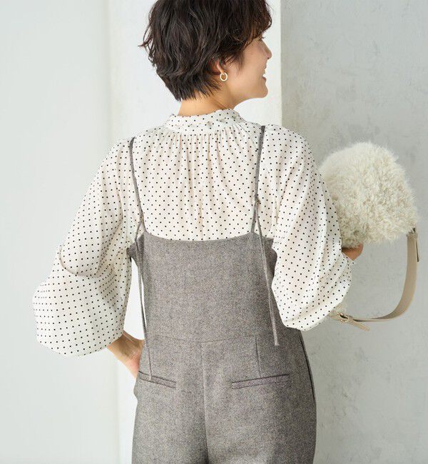 NOLLEY'S sophi「シックツイードサロペット」|オールインワン|