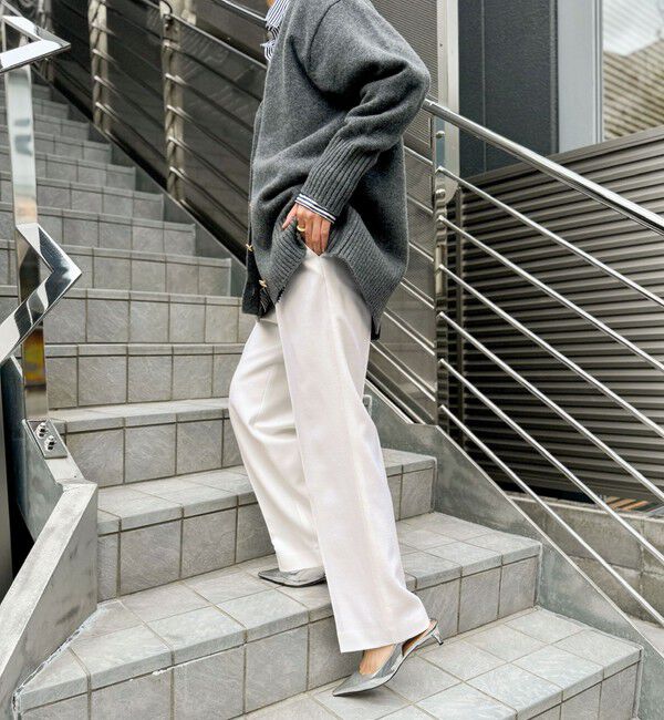 NOLLEY'S「愛されフラノタックワイドパンツ」|その他|