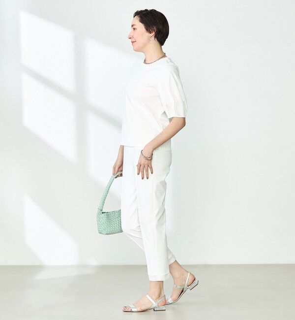 NOLLEY'S「高機能 LA＋スムース5分袖プルオーバーカットソー」|Tシャツ・カットソー|