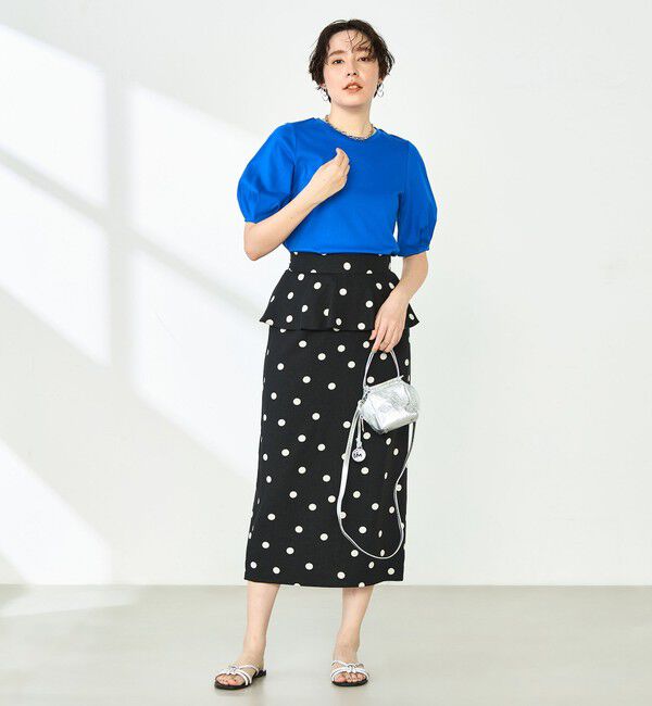 NOLLEY'S「高機能 LA＋スムース5分袖プルオーバーカットソー」|Tシャツ・カットソー|