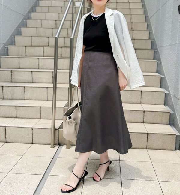 NOLLEY'S sophi「シアー配色トリミング半袖Tシャツ」|Tシャツ・カットソー|