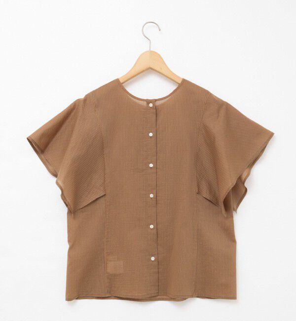 NOLLEY'S「袖フリル2WAYブラウス」|シャツ・ブラウス|