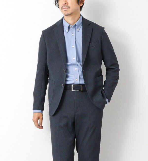 NOLLEY'S goodman「《ビジカジ/セットアップ対応》【尾州】先染めハニカムイージーJK 25AW」|テーラードジャケット|