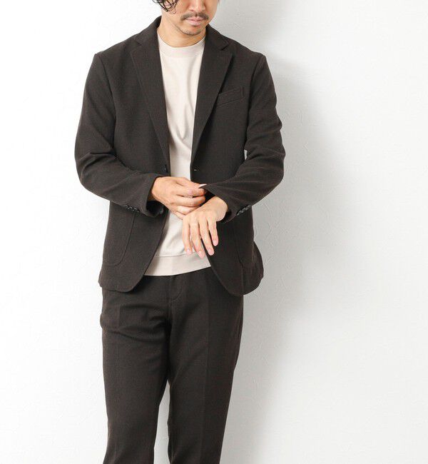 NOLLEY'S goodman「《ビジカジ/セットアップ対応》【尾州】先染めハニカムイージーJK 25AW」|テーラードジャケット|