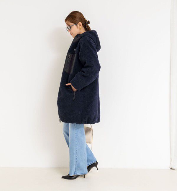 NOLLEY'S「◇【WEB限定】【TAION/タイオン】別注ボア&times;ダウンフードコート(リバーシブル) 」|ダウン|