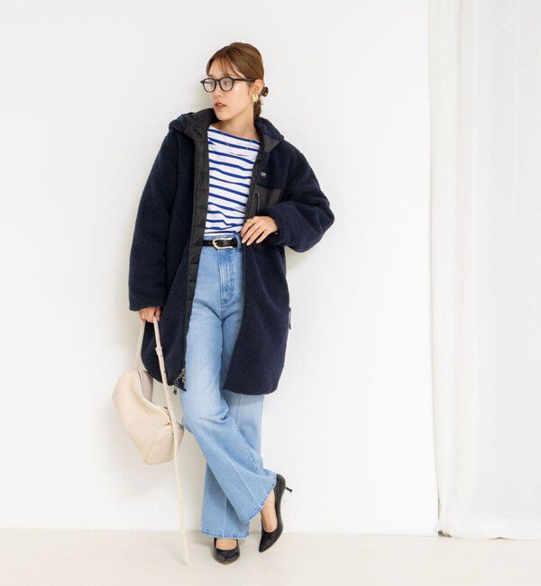 NOLLEY'S「◇【WEB限定】【TAION/タイオン】別注ボア&times;ダウンフードコート(リバーシブル) 」|ダウン|