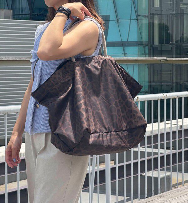 NOLLEY'S「【MARCO MASI/ マルコマージ】レオパードナイロントートバッグ」|トートバッグ|