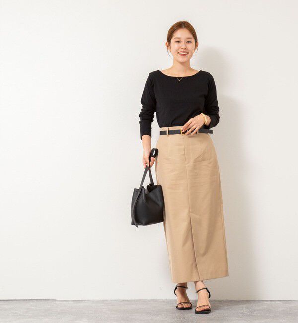 Rie Miller「2WAYロンT」|Tシャツ・カットソー|