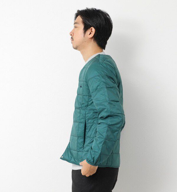 NOLLEY'S goodman「【TAION/タイオン】別注クジラ刺繍CREW NECK BUTTON DOWN JACKET」|ダウン|
