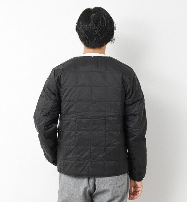 NOLLEY'S goodman「【TAION/タイオン】別注クジラ刺繍CREW NECK BUTTON DOWN JACKET」|ダウン|