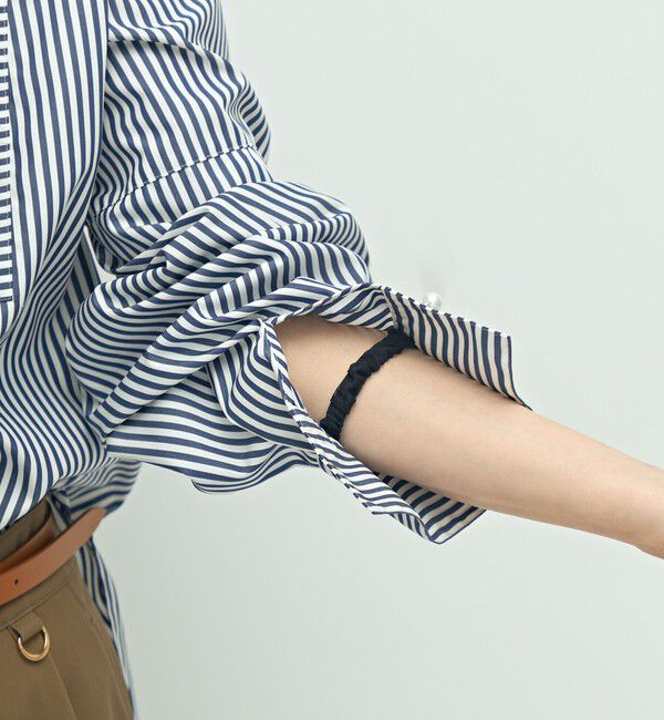 NOLLEY'S「パール釦ビブヨーク4WAYフリルブラウス」|シャツ・ブラウス|