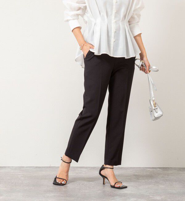 NOLLEY'S「ウォッシャブルダブルクロススリムパンツ」|その他|