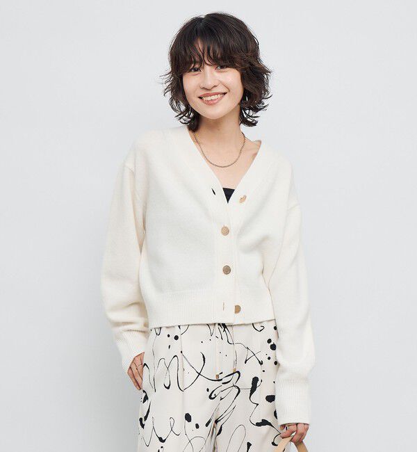 NOLLEY'S「5GノアリスVネックカーディガン」|カーディガン|