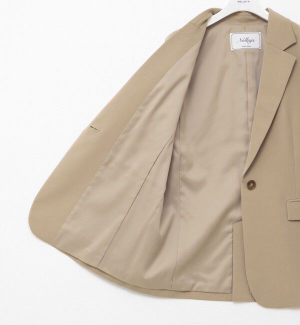 NOLLEY'S「《セットアップ対応》ウォッシャブルストレッチギャバテーラードジャケット」|テーラードジャケット|