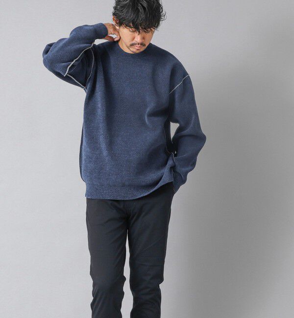 NOLLEY'S goodman「【ACTIVE SECT】《限定展開》Wフェイスモールクルーネック 25AW」|ニット・セーター|